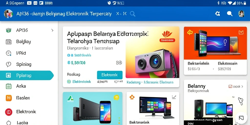 Tampilan antarmuka API36 yang modern dan user-friendly.