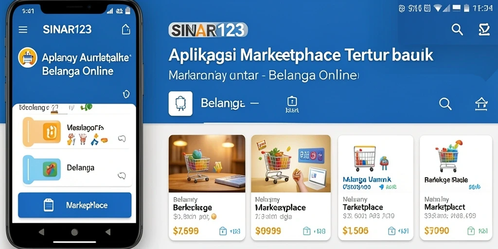 Tampilan antarmuka aplikasi SINAR123 yang user-friendly dan menarik.
