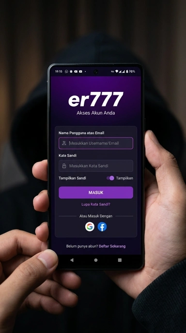 Masuk Akun er777 untuk Pengguna Android